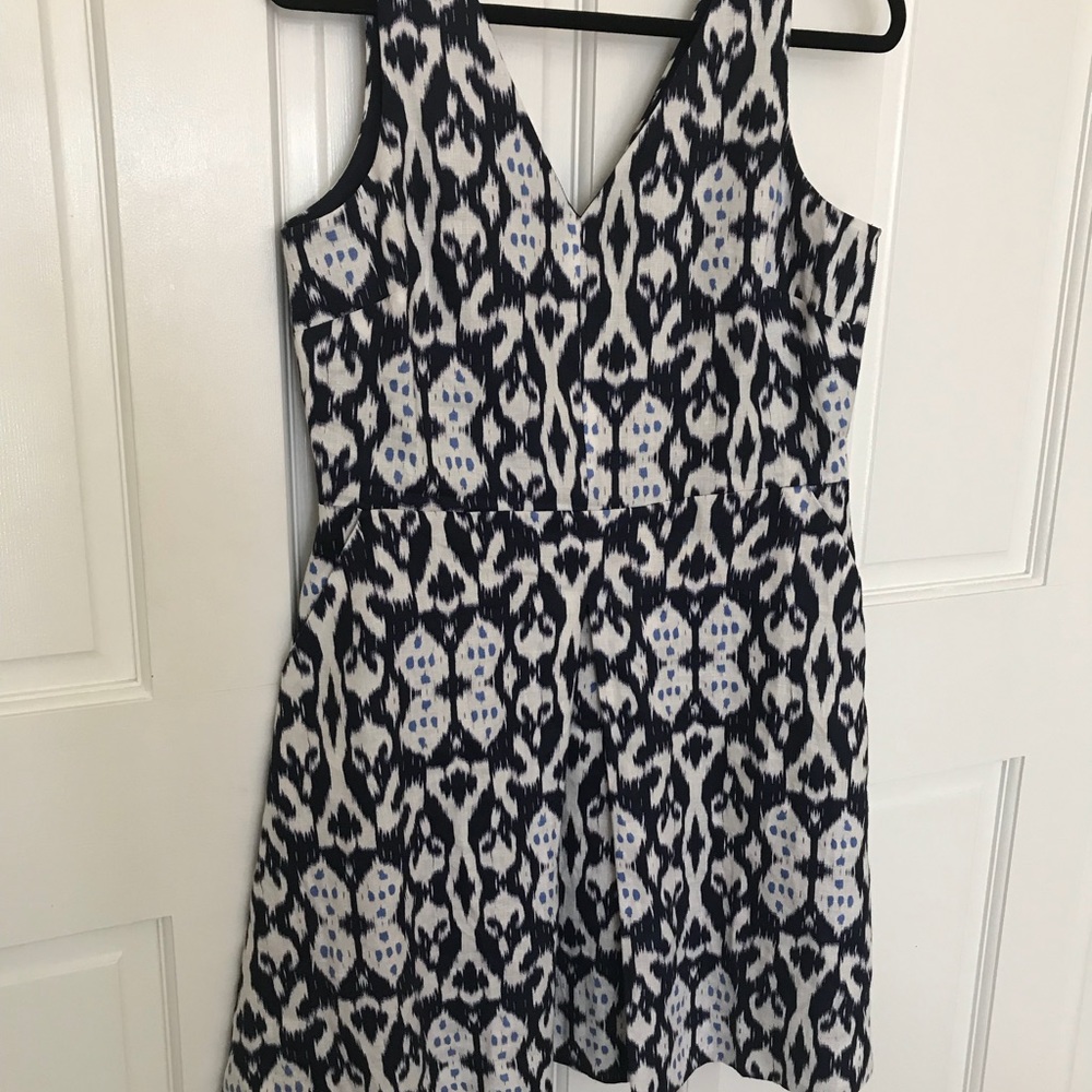 GAP Fit and Flare linen dress